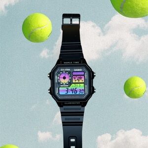 Custom Casio AE1200 Modified Casino Royale Neon Storm Brand New Modded Colored